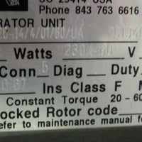 Hindon Invicta ULBK/2814/4/01/60/UA 261340 Vibrator 3080 Lb Force 0.67 HP