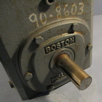 Boston Gear 72640STB5J3 Gear Reducer 40:1 Ratio 1 1/8" Shaft Dia 5/8" Bore