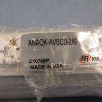 ARO/INGERSOLL RAND DOUBLE ACTING PNEUMATIC CYLINDER ANAQKAVBCD280