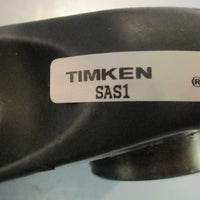Timken SAS1 2-Bolt Pillow Block Bearing 5-1/2" Length 1" Bore Cast Iron