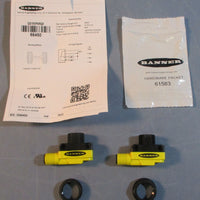 (Lot of 2) Banner QS18VP6RQ8 Photoelectric Sensor 1030VDC