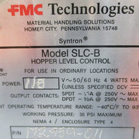 FMC Technologies SLCB Syntron Hopper Level Control Level Switch 115VAC