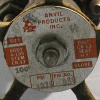 Anvil Products Avail Forged Steel A105 1/2-800 1975 PSI Gate Valve