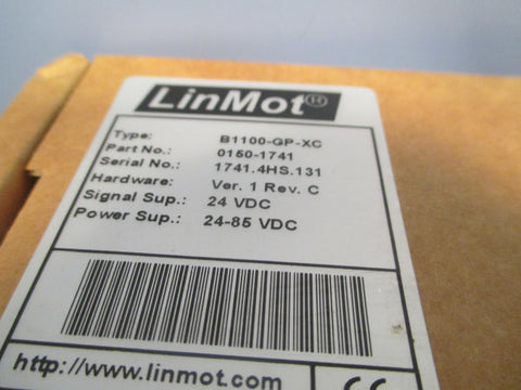 LinMot Servo Controller Ver. 1 Rev. C B1100GPXC LINMOT 01501741