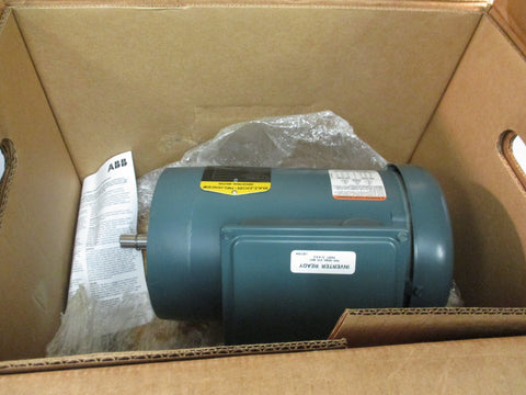 Baldor VUHM3538 Industrial Motor 0.5Hp/.37KW 1740 Rpm 3Ph 60Hz 56C TEFC 230/460V