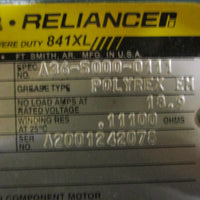Baldor Reliance CECP84314T4 Severe Duty 841XL Motor 364TC 60HP 23/8" Shaft Dia