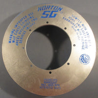 Norton 3SG80IVS Grinding Wheel 11.260" x 3"  .960" Rim 66253139315 1865RPM Max
