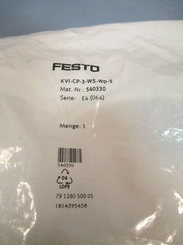 Festo Connecting Cable KVI-CP-3-W5-WD-5