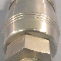 Swagelok QTM8-316 Quick Connect Coupler 1/2" Stainless Steel 6" Length