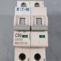 EATON WMZS2C50 Miniature Circuit Breaker 277/480 VAC