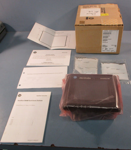 Allen Bradley 2711-T6C15L1 Ser B Panelview 600 Touchscreen Rev F FRN 4.46 24VDC