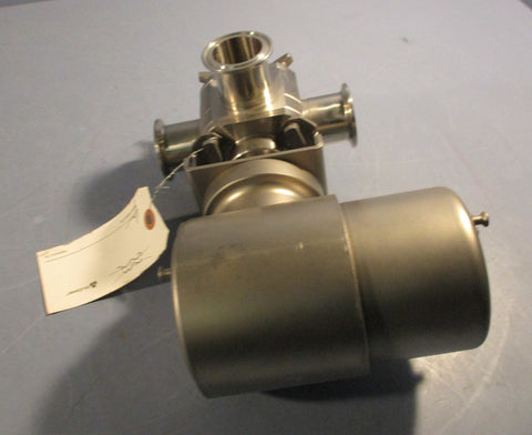 Alfa Laval AH11GCE1.5T316KH631 Shutter Valve w/ Actuator and Bracket