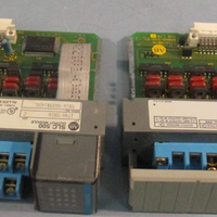 LOT OF (2) ALLEN BRADLEY 1746-OB16 SLC 500 OUTPUT MODULE SERIES C 10-50VDC