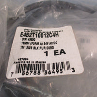 LOT OF 3 DANIEL WOODHEAD E452T10012C4H CABLE-WIRE 18MM 24V-AC/DC