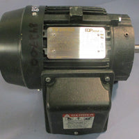 Toshiba 0024SDSR44AP Severe Duty Motor 2HP 1.5kW 1750RPM 145TC 7/8" Shaft Dia