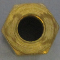 (Lot of 10) Nordson 15926 Brass Retaining Locknut 11mm x 10mm