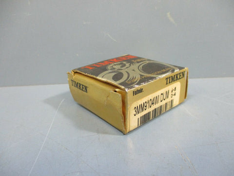Timken 3MM9104WIDUM Super Precision Bearing d5 D4 NEW