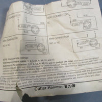 Eaton Cutler Hammer E57-18LE12-B Inductive Proximity Sensor 10-50VDC 200mA