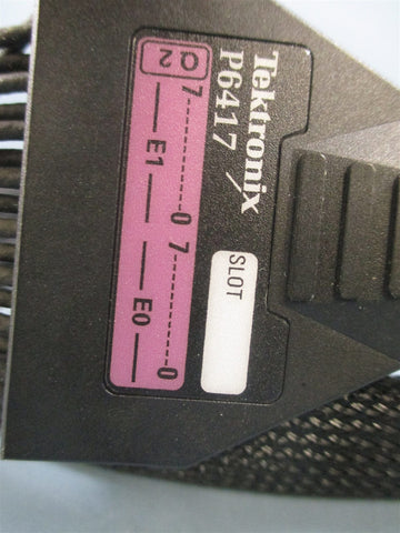Tektronix P6417 Logic Analyzer Probe (E0,E1)  Used