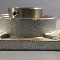 Ami MUCF210-32NP Square Flanged 4 bolt Bearing 2" Bore Nickel Plated Cast Iron