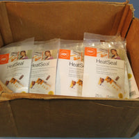 Lot 17 GBC HeatSeal 5 Mil 25 Pack (425) Badge Sized Laminated Pouch w/ Clips