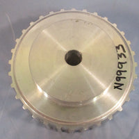 Brecoflex AT10/32 Aluminum Timing Pulley 100mm OD, 50mm Total Width, 12mm Bore