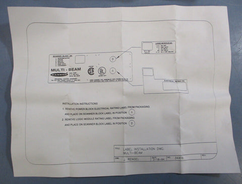 Banner 2LM5-14 Logic Module 16544, 2-Wire 120VAC