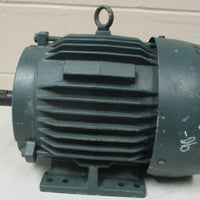 Toshiba B0052FLF2AMH03 Induction Motor 3 PH 5HP 3500RPM 11/8" Shaft Dia NOS
