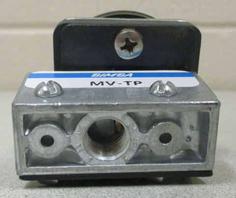 Bimba MV-TP Manually Actuated Pneumatic Directional Flow Control Valve 1/8" NPTF