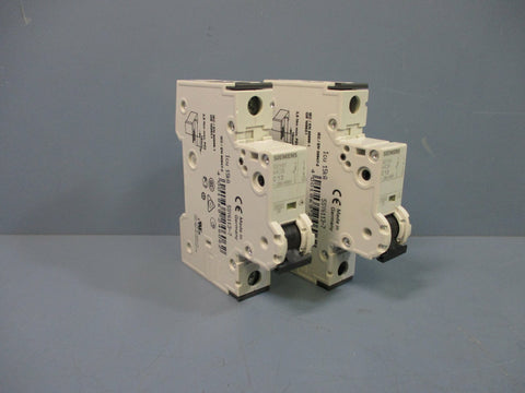 Siemens 5SY61 Miniature Circuit Breaker C13 ~230/400V Lot of Two