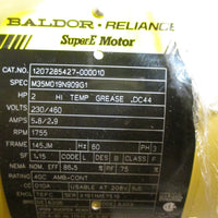 BALDOR SUPER-E MOTOR 2HP 230/460V 1755 RPM 3 PH EJMM3558T-M11B 1207285427-000010
