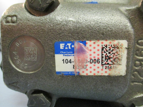 Eaton 104-1003-006 Hydraulic Motor 1041003006 1 inch Shaft Diameter