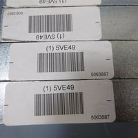 New Lot of 4 WWG361000100012 5VE49 1"x1" 12" Keystock Zinc Coated