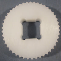 Timing Sprocket Square Bore 11/2" Bore 46 Teeth 3/8" Channel UHMW (Lot of 8)