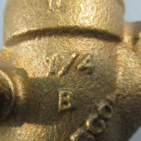 Nibco Pattern Swing Check Valve 1/4" NPT 125 SWP 200 WOG Lot of 2