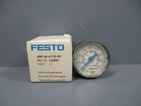 Festo MAP40411/8EN Precision Pressure Gauge Serie L1