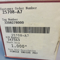 Durametallic 147343 Mechanical Seal 3208278000 1" Shaft Size