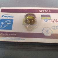 Nordson Saturn Glue Gun Nozzle Precision .014" 322014
