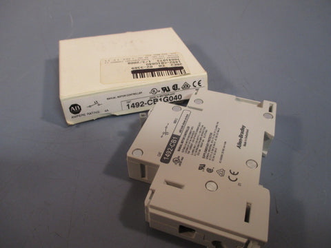AllenBradley Circuit Breaker 1 Pole 4 Amp Ser. C Cat: 1492CB1G040