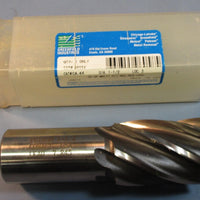 Putnam 1-1/2"  6 Flute End Mill Lead 7.845 2-1/4" Shank 2.05" Cut Length Used