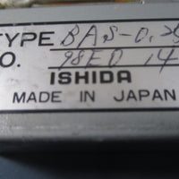 ISHIDA BAS0.25L Load Cell No.98ED14  Used