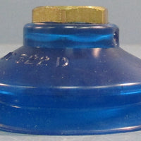 Vi Cas VC 322D Round Vacuum Cups 1/4 NPT Style J 2" Length Lot of 2