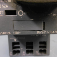 Siemens Circuit Breaker 3RV20111EA20 G/140324 *E01*