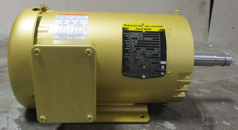 Baldor Reliance M35M019G073G1 3 PH Motor 12104987-10 2HP 1760RPM 145JM