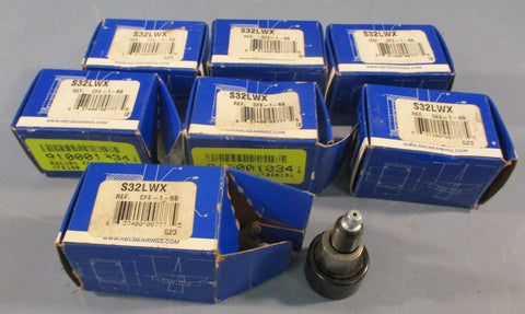 RBC Bearings S32LWX Cam Follower CFE-1-SB 1" OD 5/8" W 1/2" x 1" Stud Lot of 7