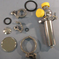 UniblocPump Sanitary Stainless Relief Valve 07 Bar 0101 PSI
