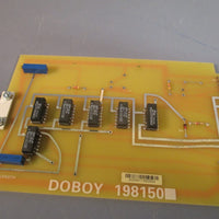 DOBOY PRINTED CIRCUIT BOARD 198150