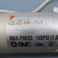 SMC NCDGN250600H7A1LS 1" Bore Air Cylinder  New