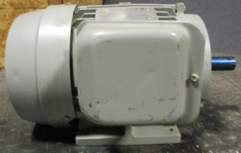 Toshiba B0056FGF2ZAR 3Phase Induction Motor 5/3HP 1160/965RPM 17/16" Shaft Dia