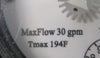 Norgas MultiMag 3/4" Brass Flowmeter 30gpm Max 194 Deg F Max